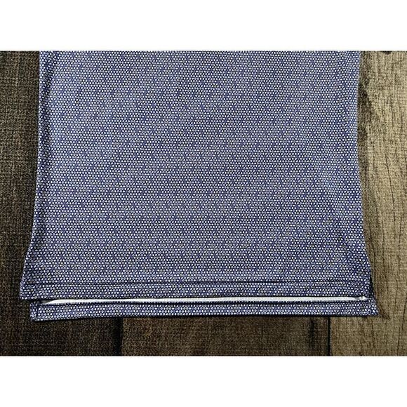 Peter Millar Summer Comfort Pool Balls Billiards Polo Blue White Shirt Med - Picture 4 of 11